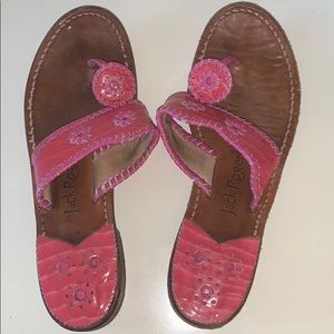 Pink Jack Rogers